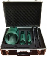 Saxon 7 Piece Trade Diamond Core Bit Set SDS & Hex Shank With Aly Case ​ £67.95